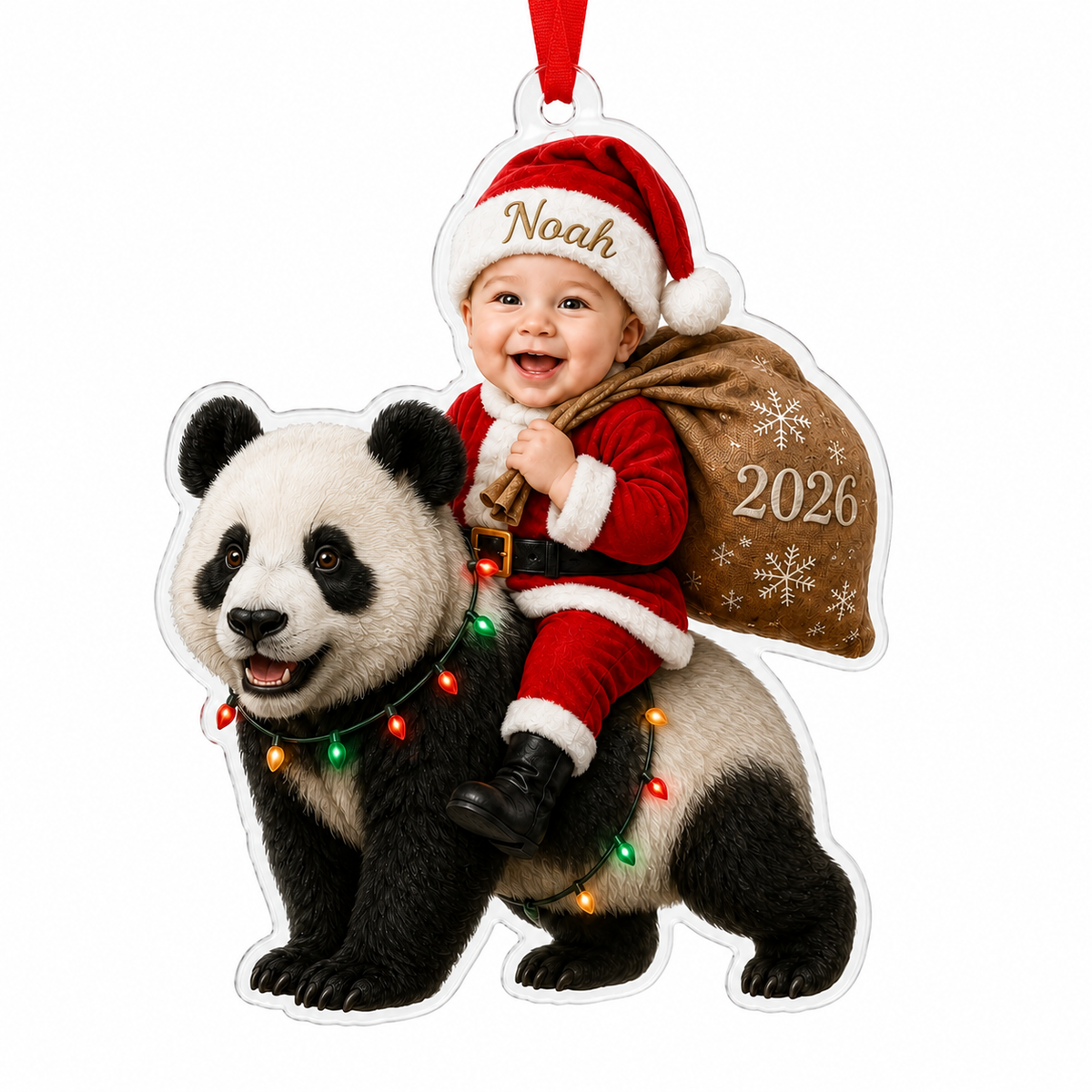 Custom Photo Baby Animal Panda