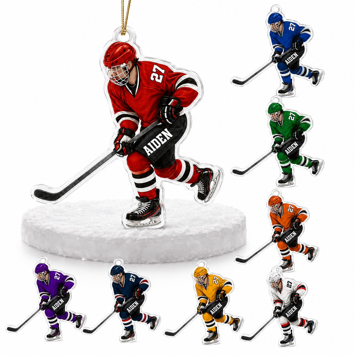 Hockey Acrylic Style 5