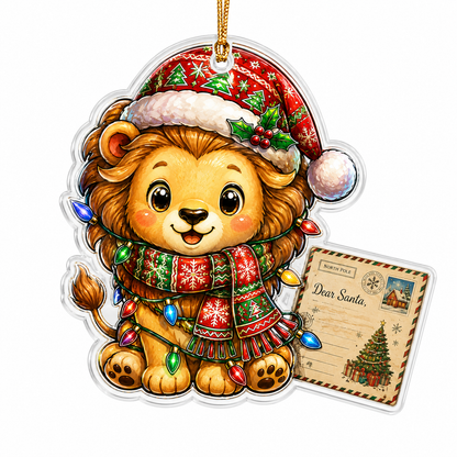 Animal With Christmas Led Lion