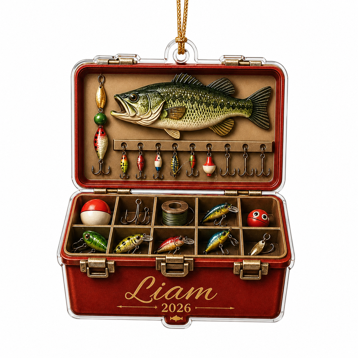 Personalized Fishing Matthew Acrylic