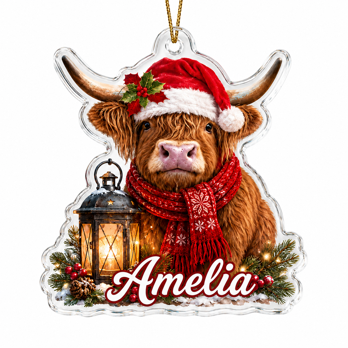 Highland Cow Style 5