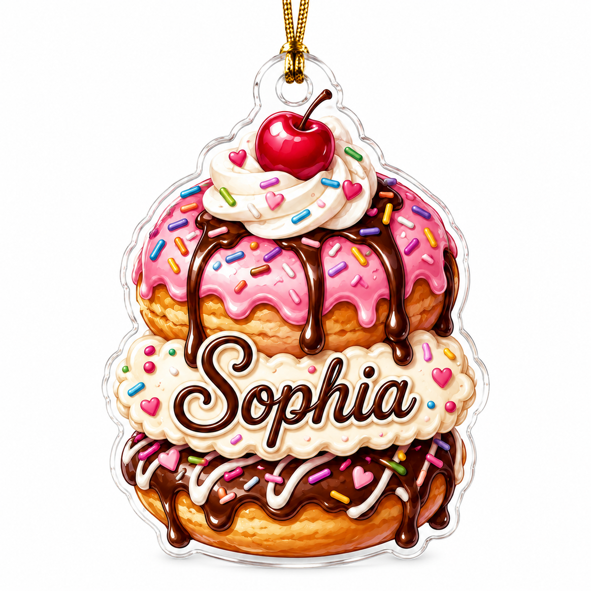 Custom Dessert Donut Acrylic
