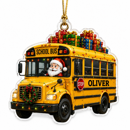 Santa Vehicle School Bus