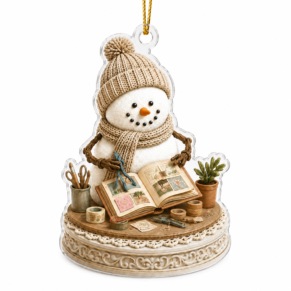 Snowman Hobbies Acrylic Scrapbooking
