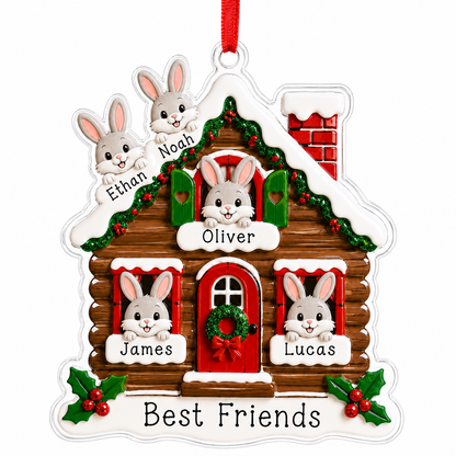 Christmas Animal House Rabbit