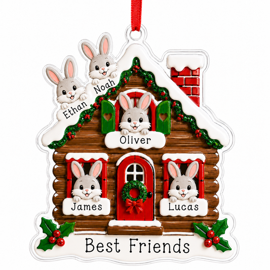 Christmas Animal House Rabbit