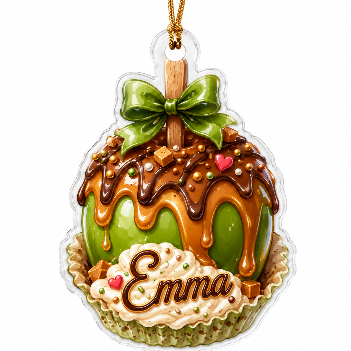 Custom Dessert Caramel Apple Acrylic