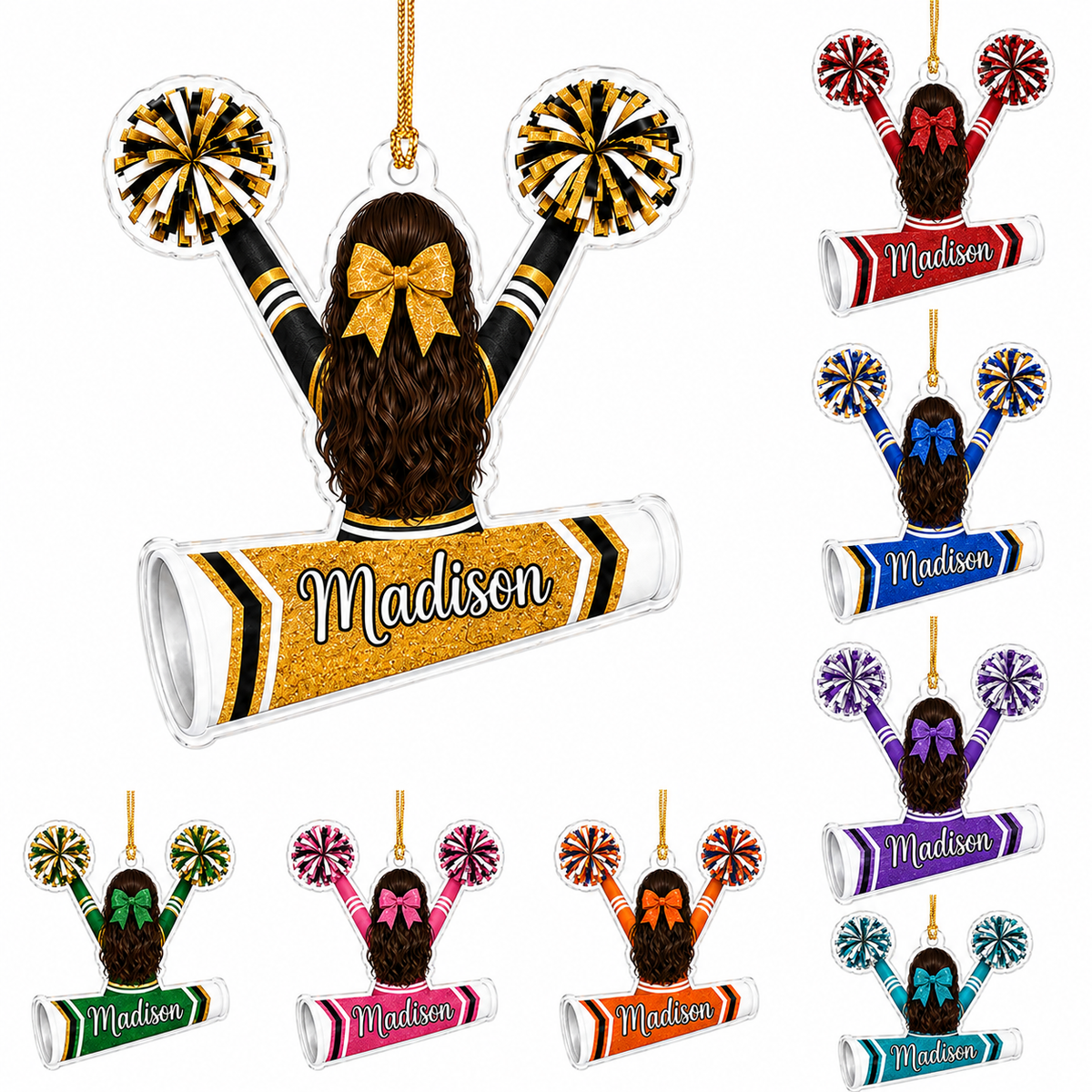 Cheerleading Color Acrylic Style 11