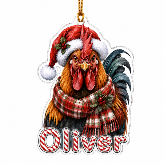 Christmas Farm Animal Rooster