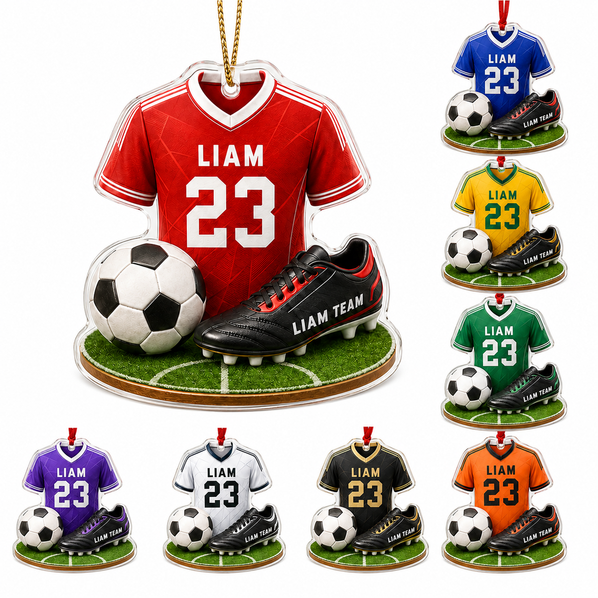Soccer Acrylic Style 12