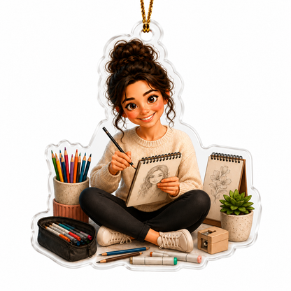 Custom Photo Hobbies Acrylic - Drawing