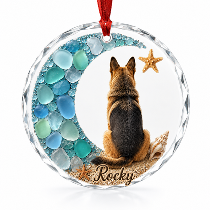 Custom Dog Seashell German Shepherd