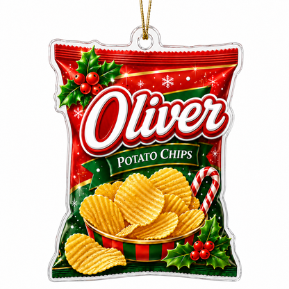 Custom Name Food Acrylic - Potato Chips