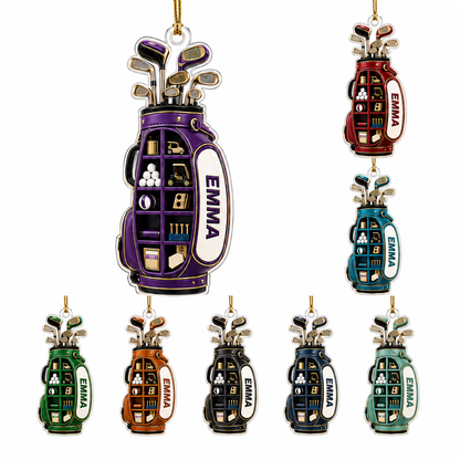 Golf Acrylic Style 4