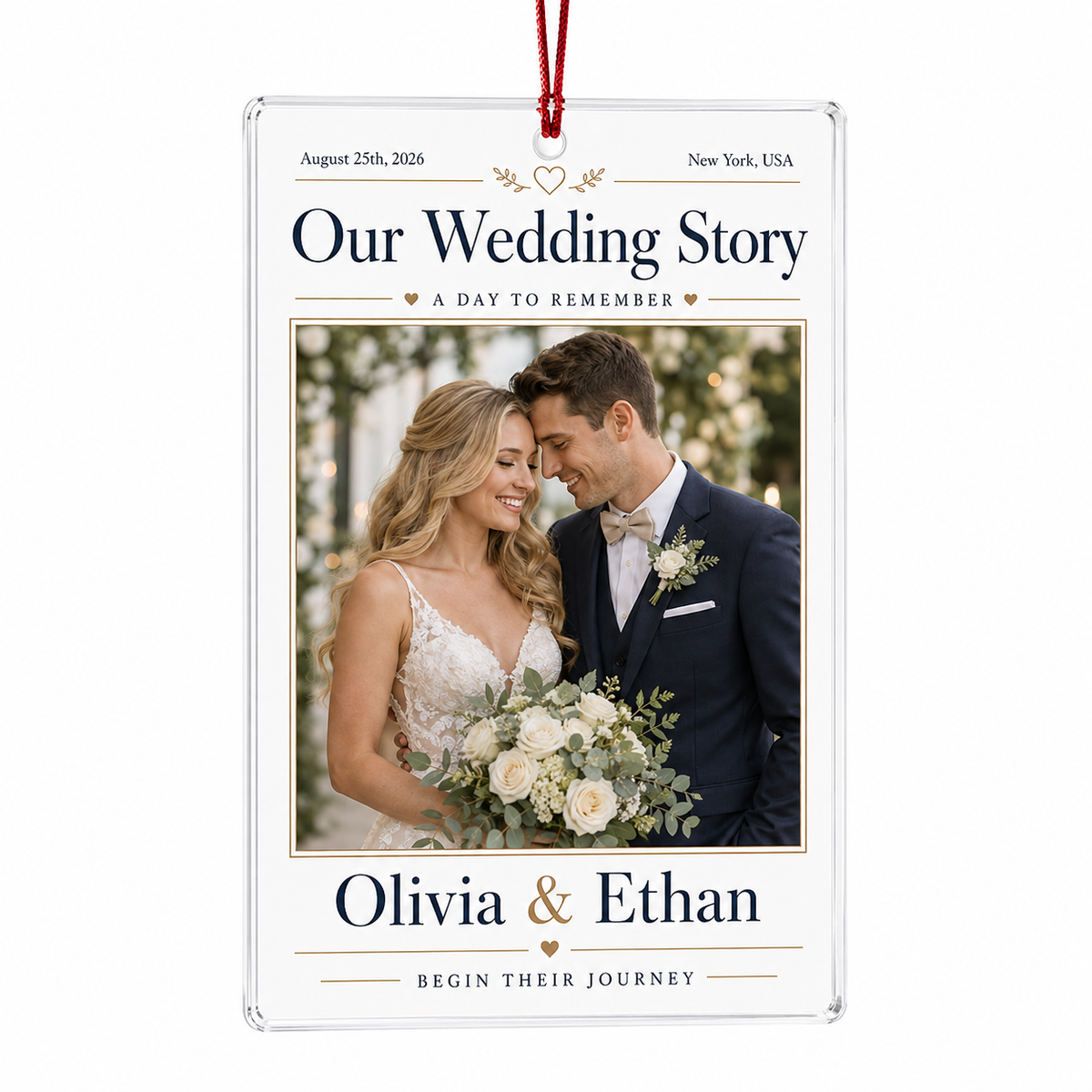 Wedding Story Newspaper