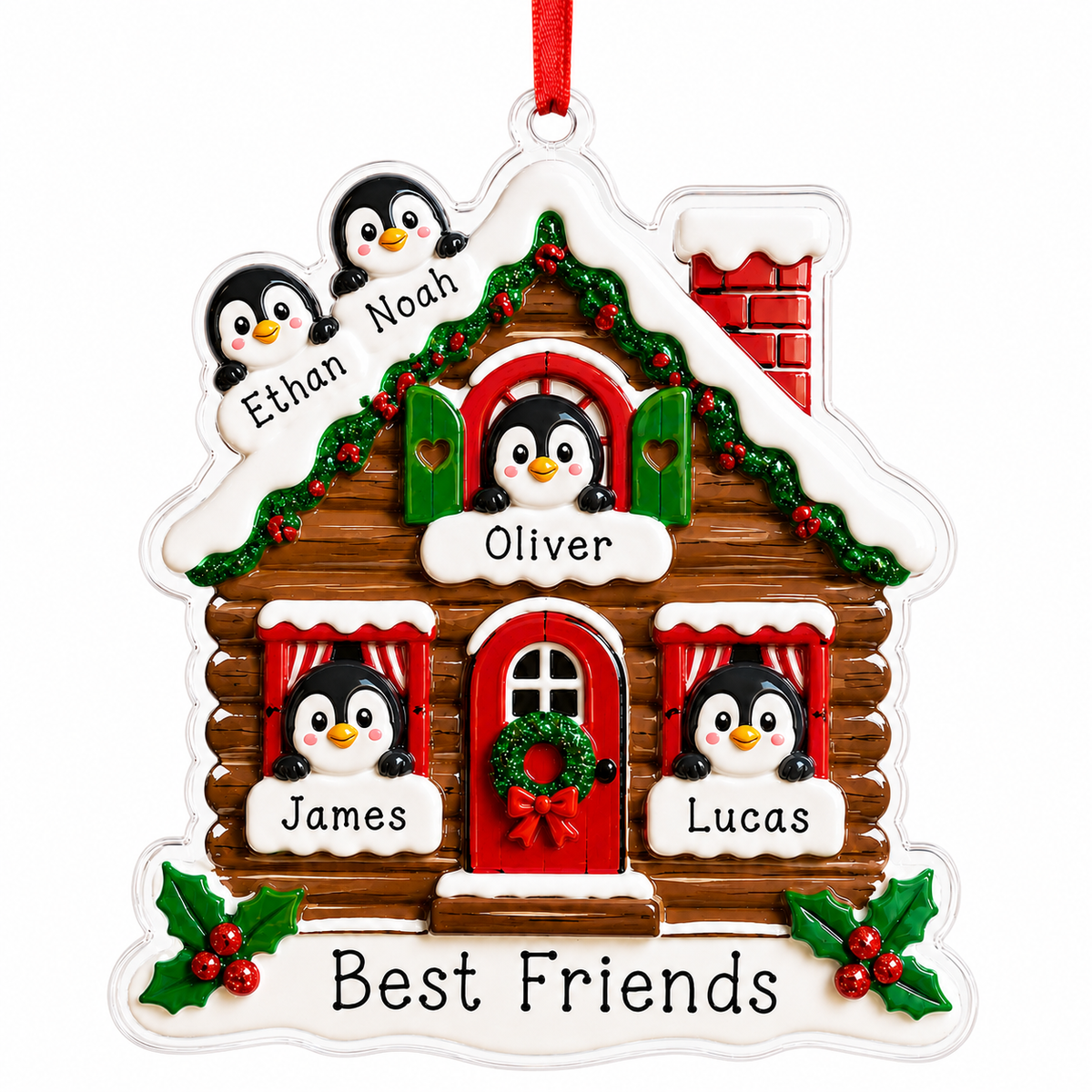 Christmas Animal House Penguin