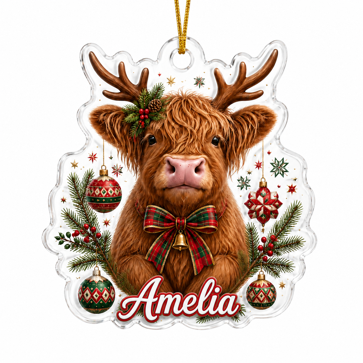 Highland Cow Style 7