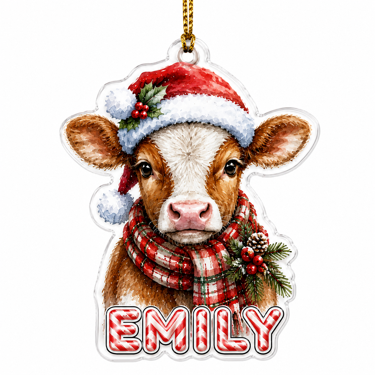 Christmas Farm Animal Calf