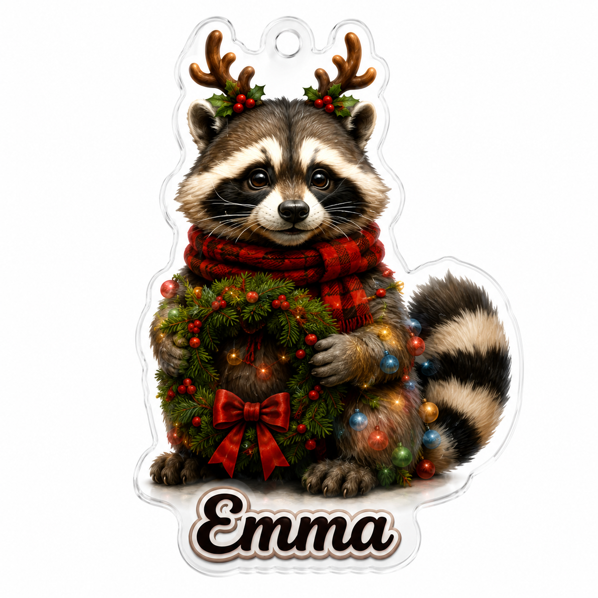 Christmas Animal Raccoon