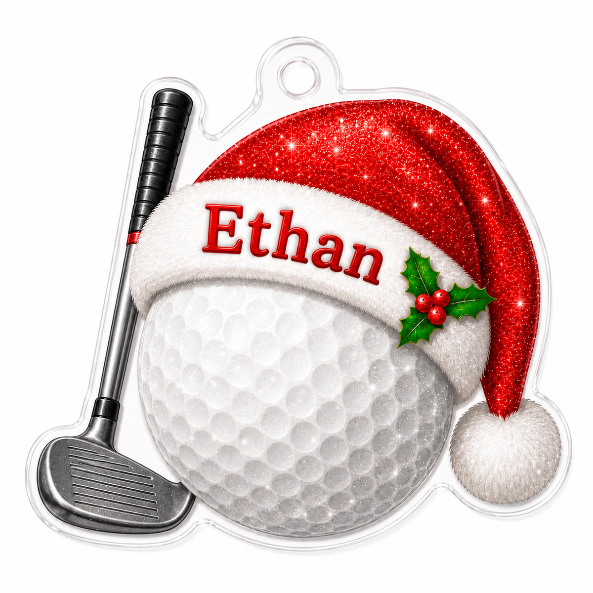 Sport Custome Name Acrylic Golf