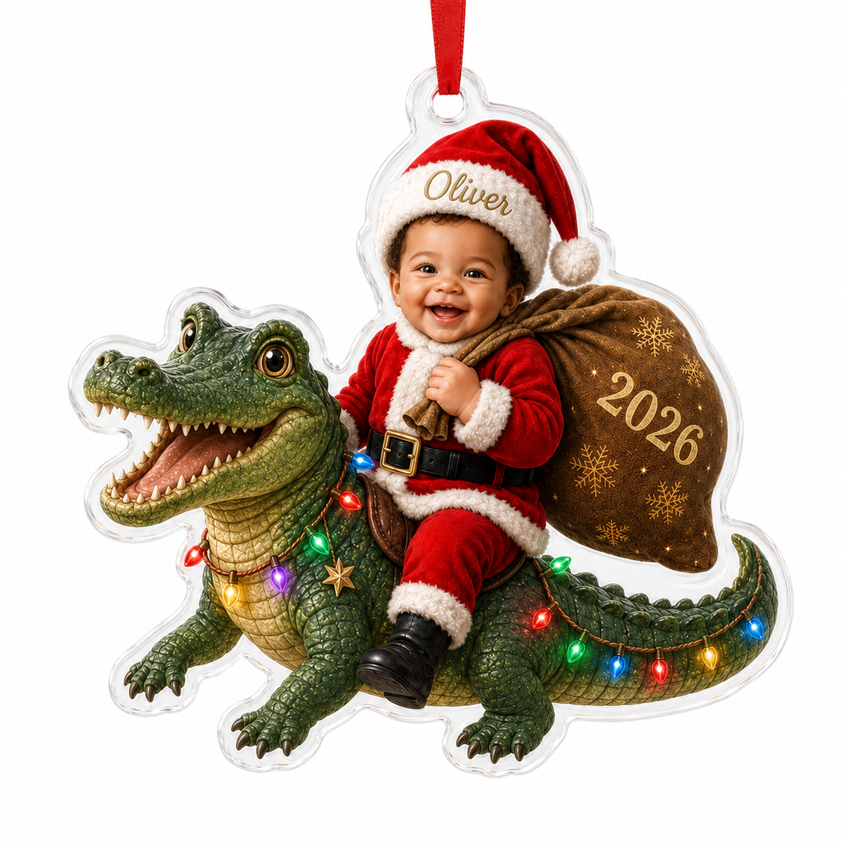 Custom Photo Baby Animal Crocodile
