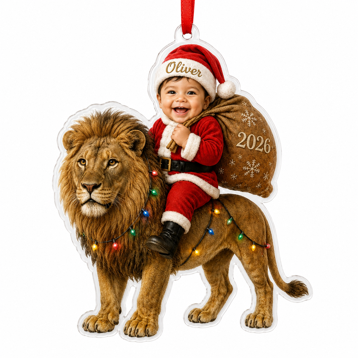 Custom Photo Baby Animal Lion