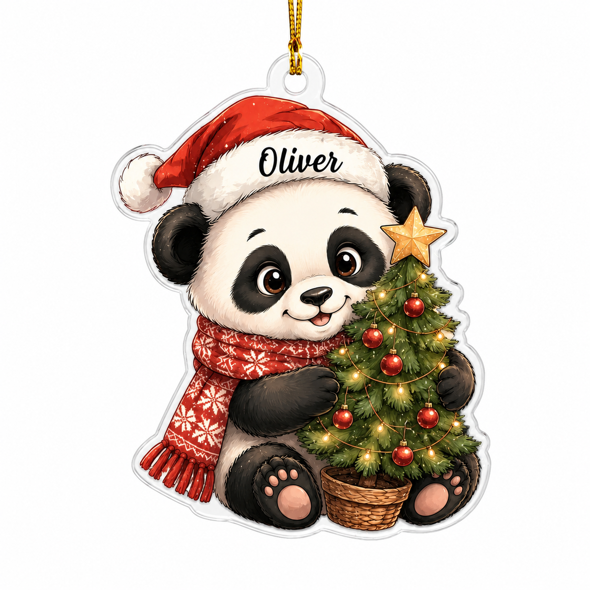 Animal Chrismas Panda
