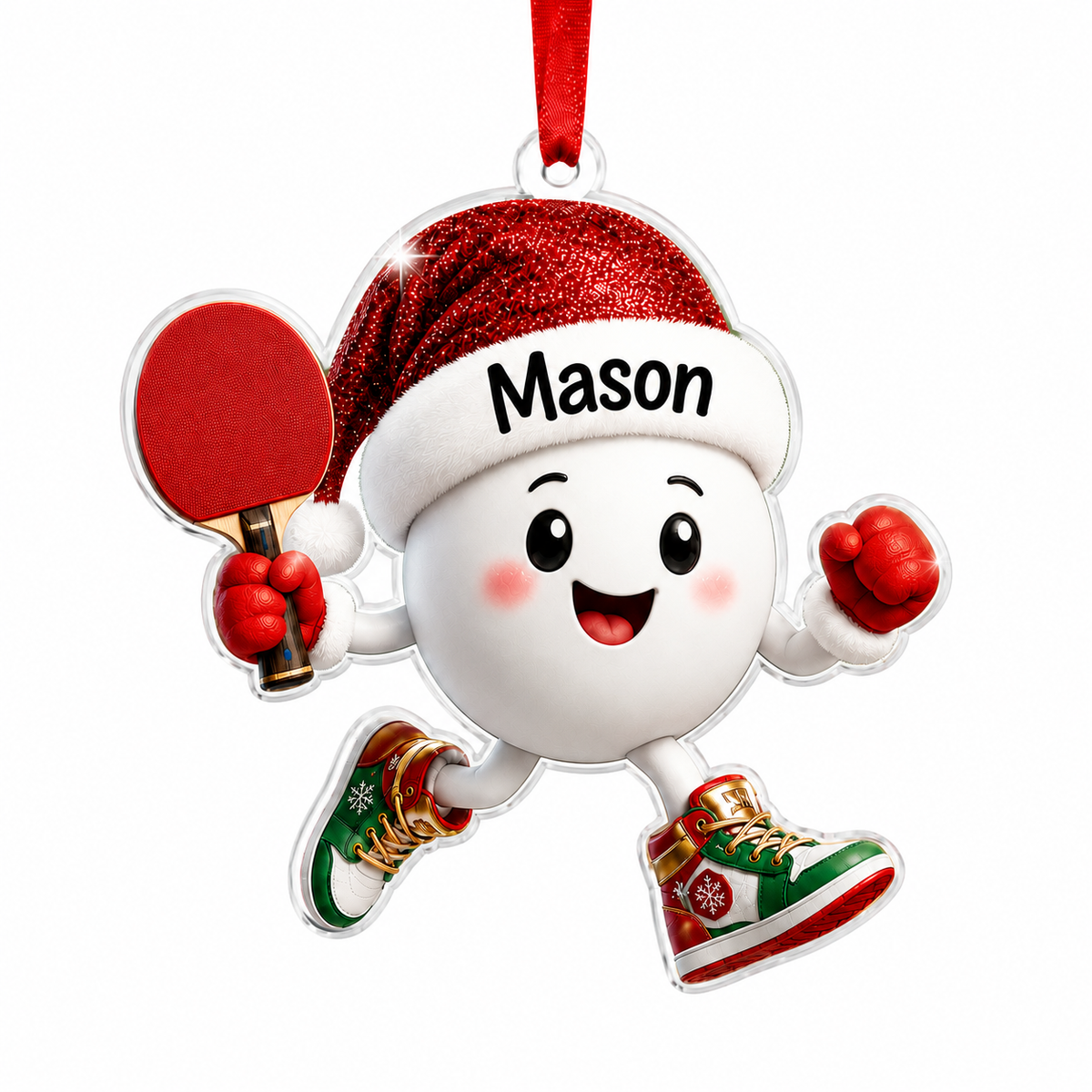 Sport Running Custome Name Acrylic Table Tennis