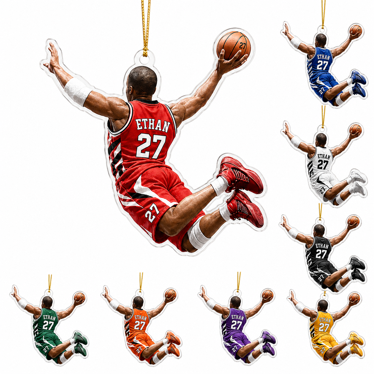 Basketball Acrylic Style 12