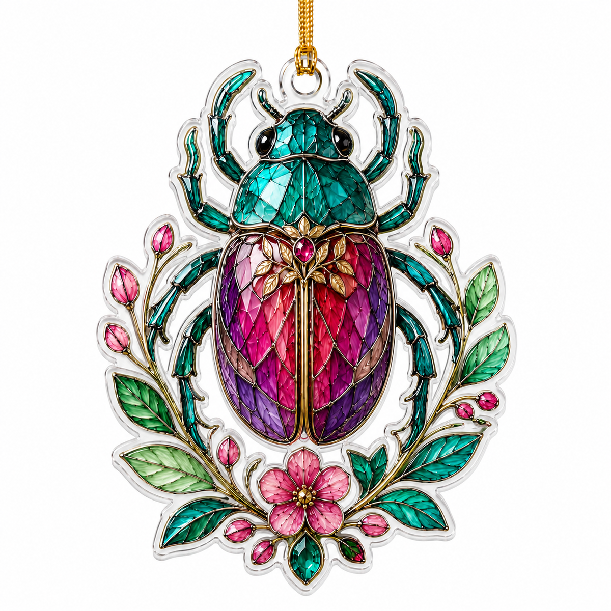 Bird With Flower Beetle