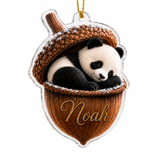 Animal Tree Decor Acrylic Panda