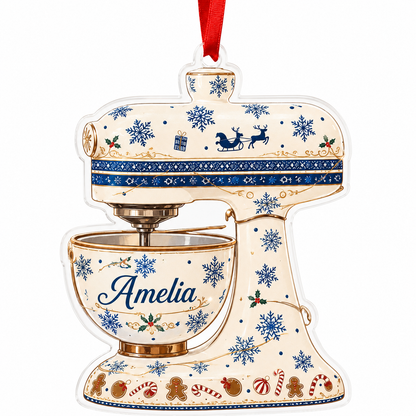 Personalized Kitchen Utensils Acrylic Pottery Dough Mixer