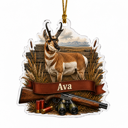 Animal Acrylic Pronghorn Antelope