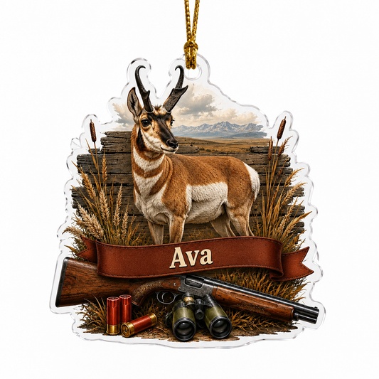 Animal Acrylic Pronghorn Antelope