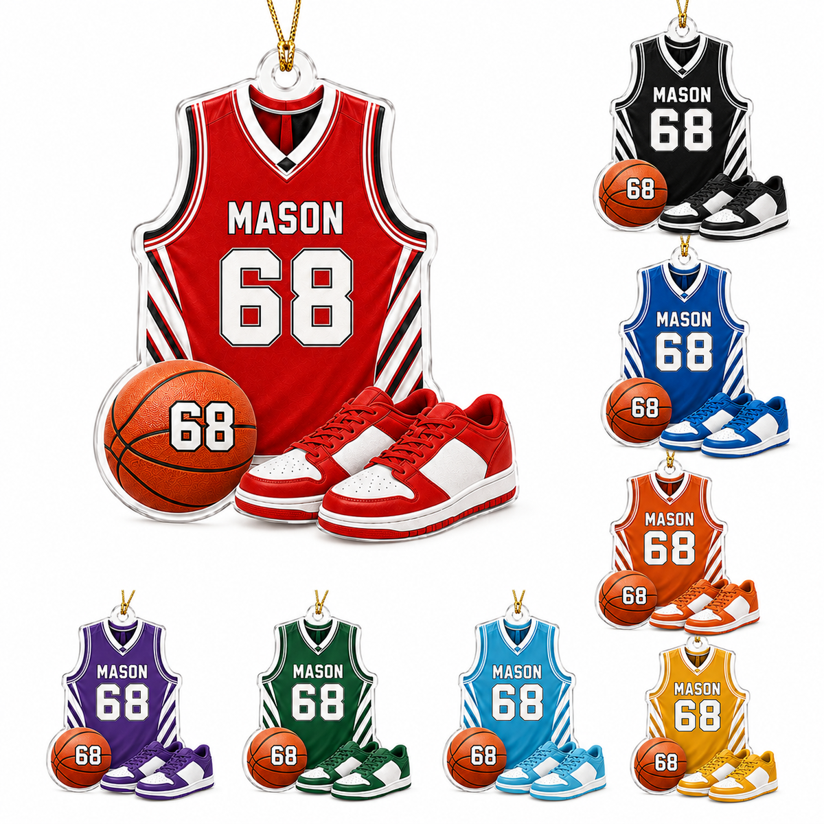 Basketball Acrylic Style 4