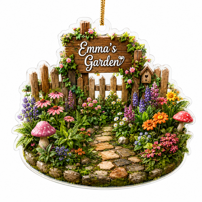 Custom Gardening Backyard Harvest Acrylic