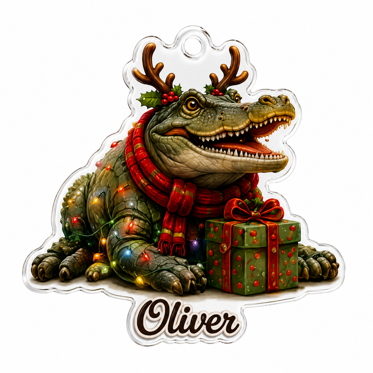 Christmas Animal Alligator