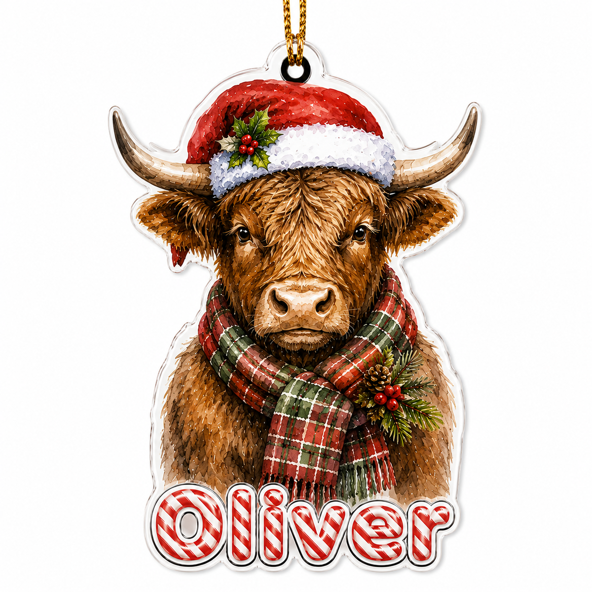 Christmas Farm Animal Bull