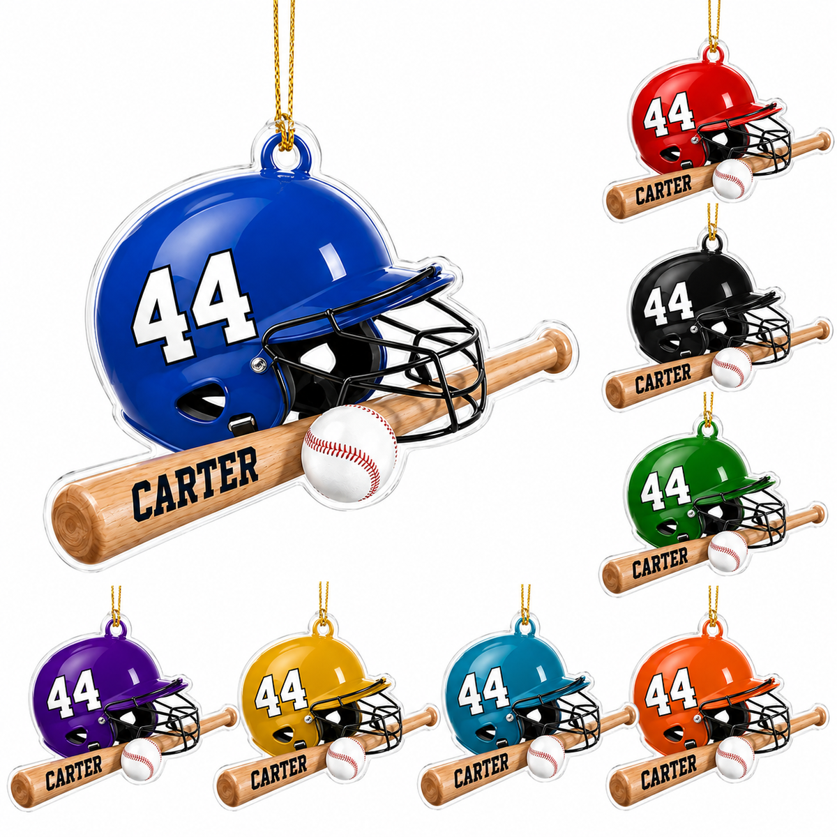 Baseball Acrylic Style 6