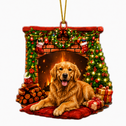 Dog Christmas Tree Golden Retriever
