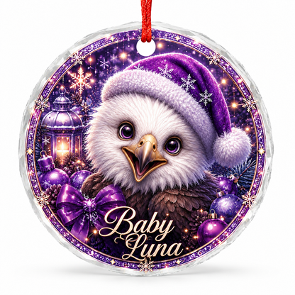 Purple Bird At Christmas Baby Eagle