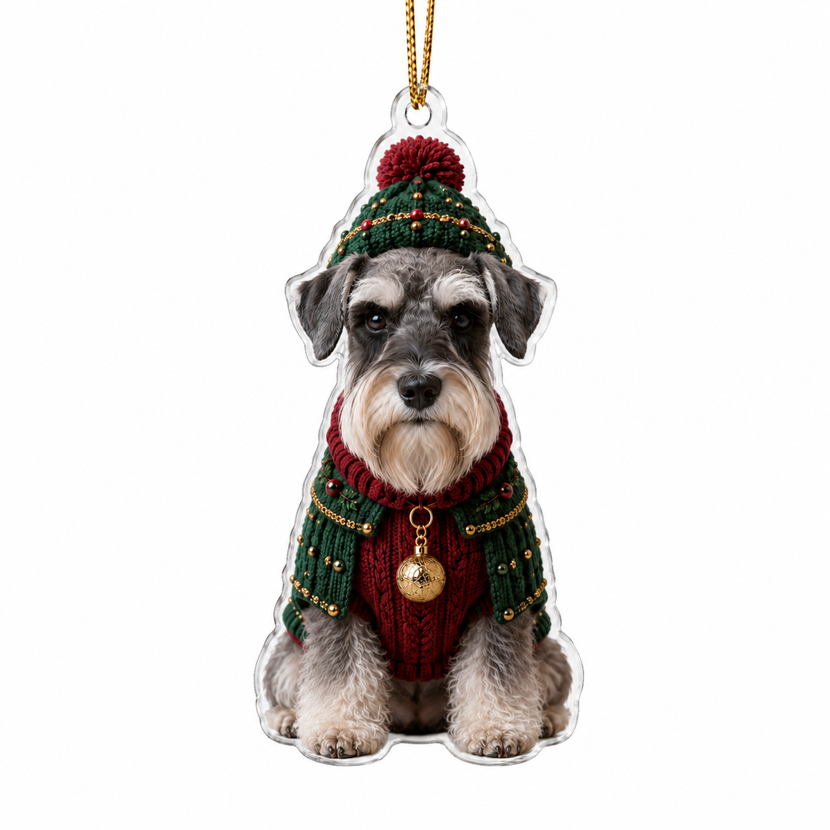Dog Chrismast With Noel Sweater Snauchzer