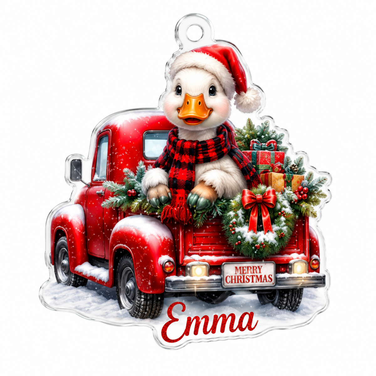 Christmas Farm Duck