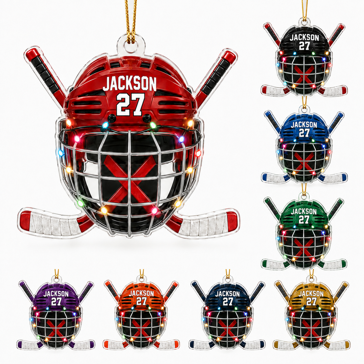 Hockey Acrylic Style 18