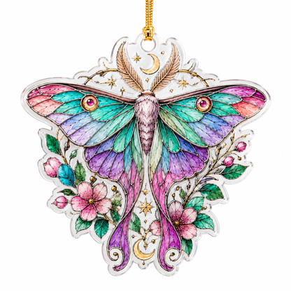 Bird With Flower Moth
