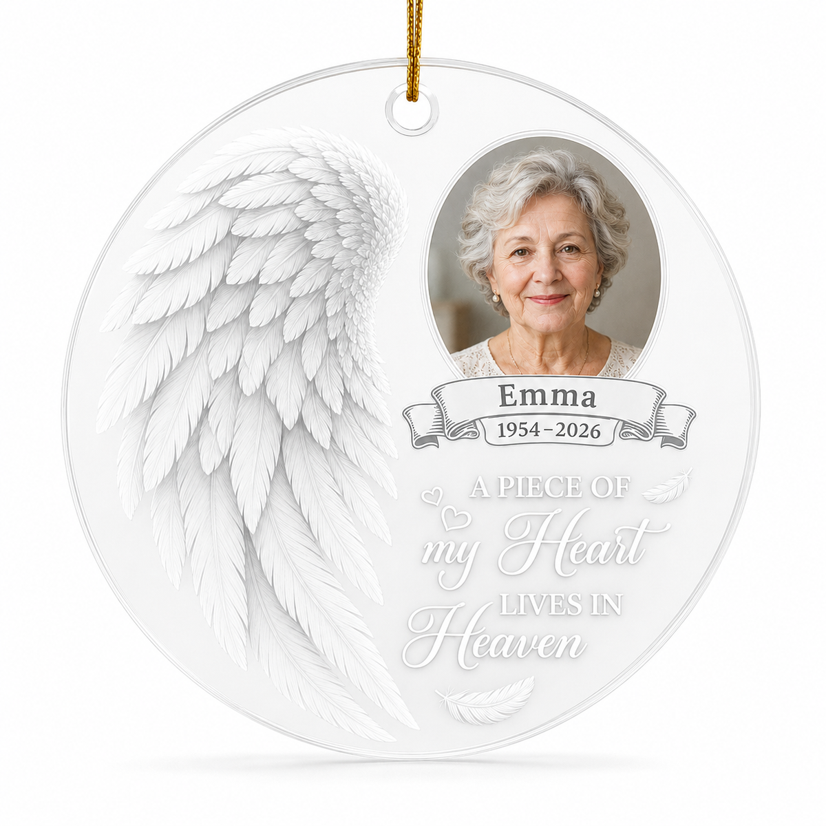 Custom Photo Angel Wing Photo