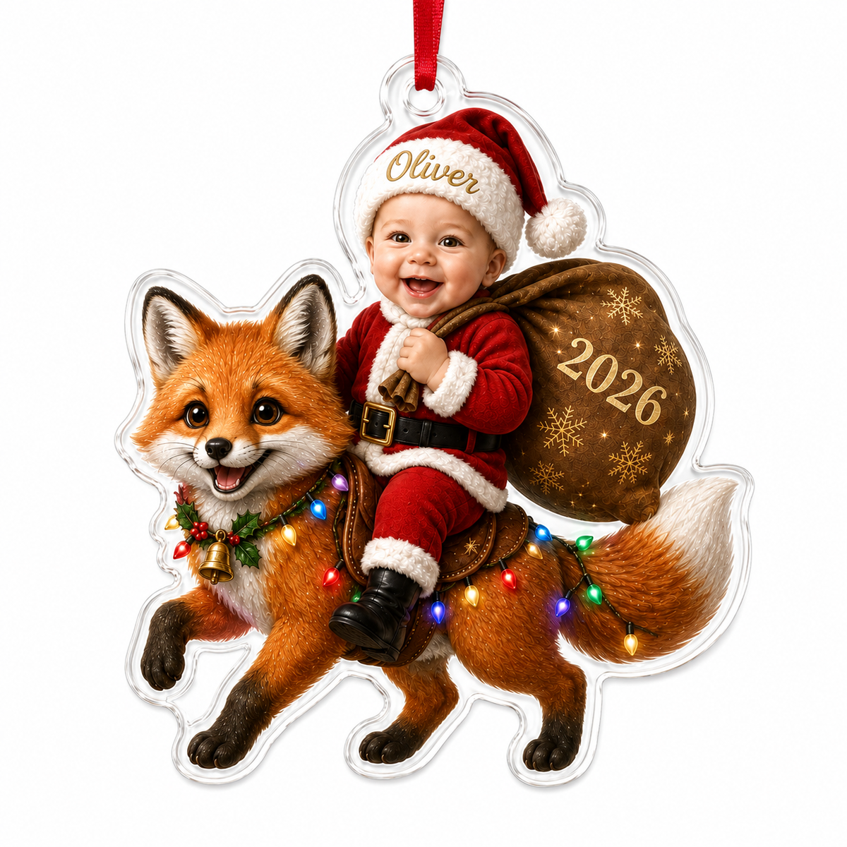 Custom Photo Baby Animal Fox