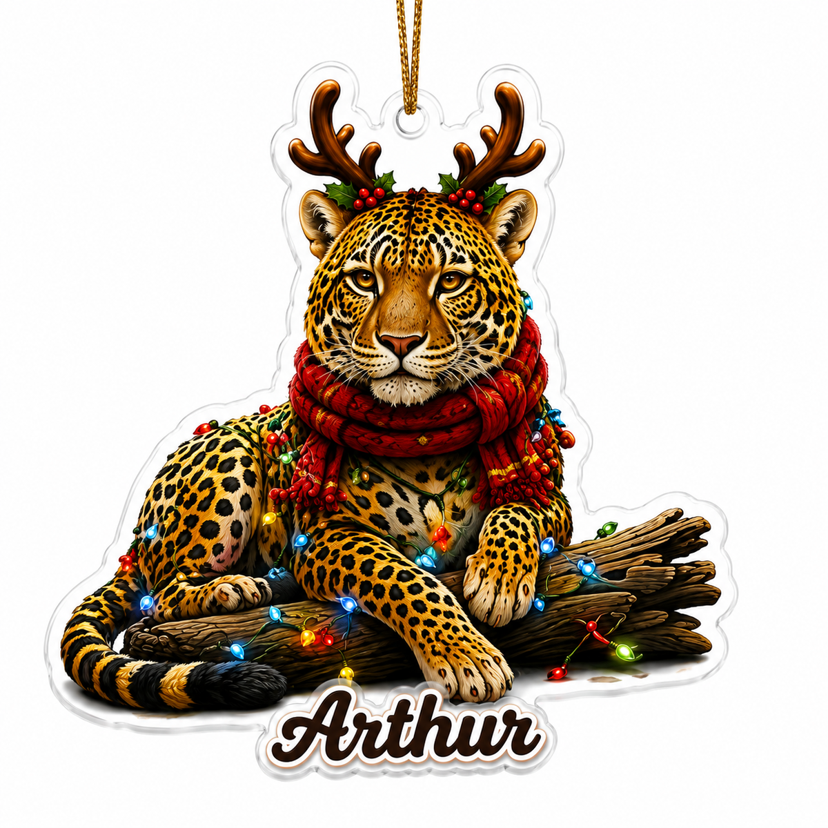 Christmas Animal Leopard