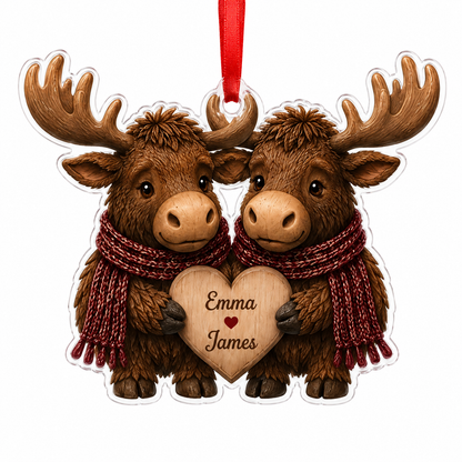 Couple Animal Moose