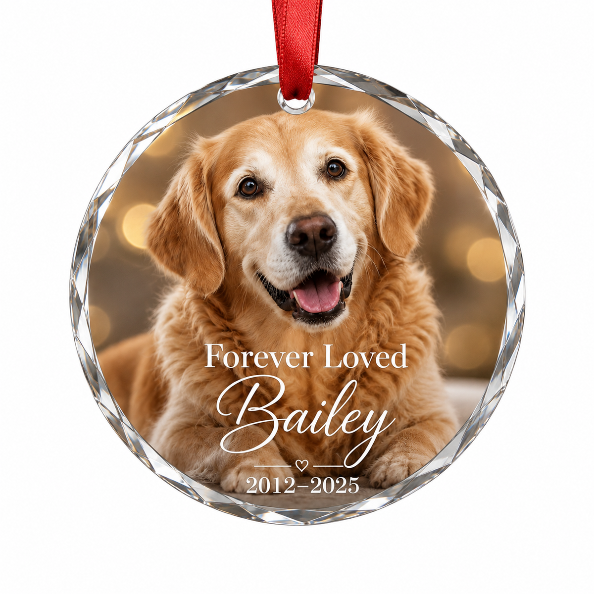Custom Photo Dog Memorial Style 15